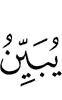 Allah makes clear